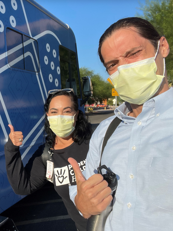 Vaccine truck